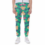 Hawaii Tropical Paradise Pattern Print Scuba Joggers