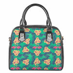 Hawaii Tropical Paradise Pattern Print Shoulder Handbag
