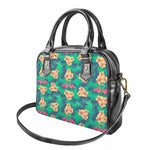 Hawaii Tropical Paradise Pattern Print Shoulder Handbag