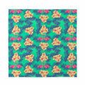 Hawaii Tropical Paradise Pattern Print Silk Bandana