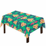 Hawaii Tropical Paradise Pattern Print Tablecloth