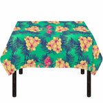 Hawaii Tropical Paradise Pattern Print Tablecloth