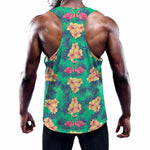 Hawaii Tropical Paradise Pattern Print Training Tank Top