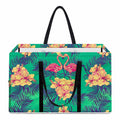 Hawaii Tropical Paradise Pattern Print Utility Tote Bag