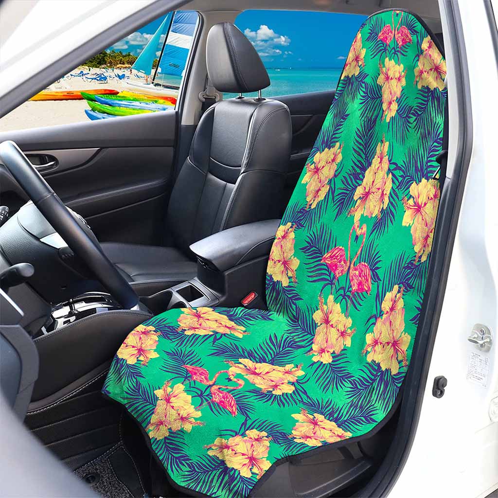 Hawaii Tropical Paradise Pattern Print Waterproof Car Seat Cover