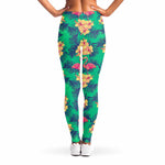 Hawaii Tropical Paradise Pattern Print Women's Leggings