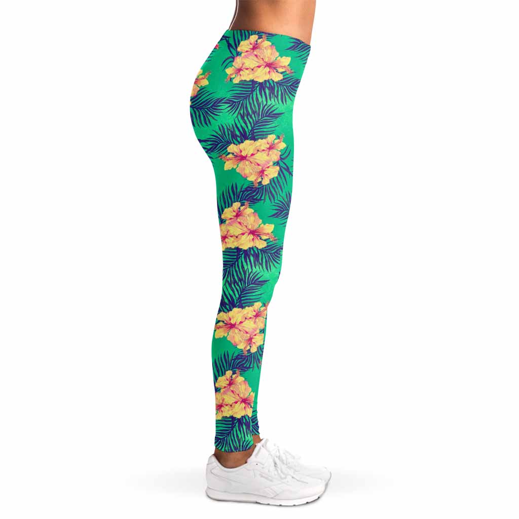 Hawaii Tropical Paradise Pattern Print Women's Leggings