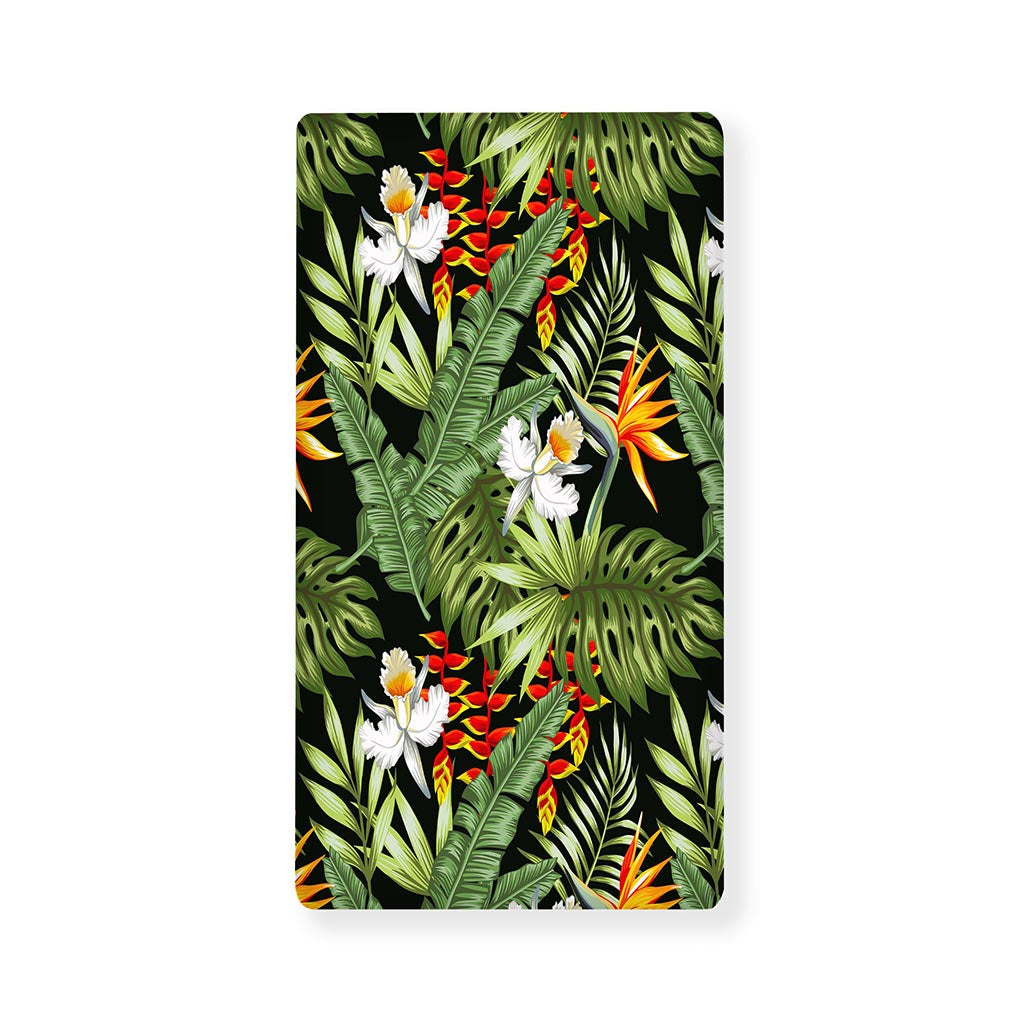 Hawaii Tropical Plants Pattern Print Baby Crib Sheet
