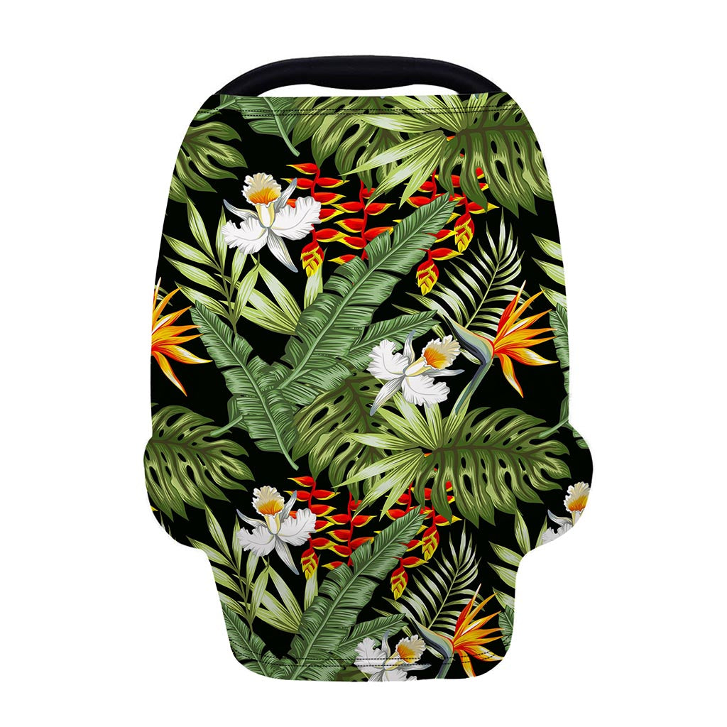 Hawaii Tropical Plants Pattern Print Baby Seat Cover