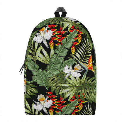 Hawaii Tropical Plants Pattern Print Backpack