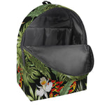 Hawaii Tropical Plants Pattern Print Backpack