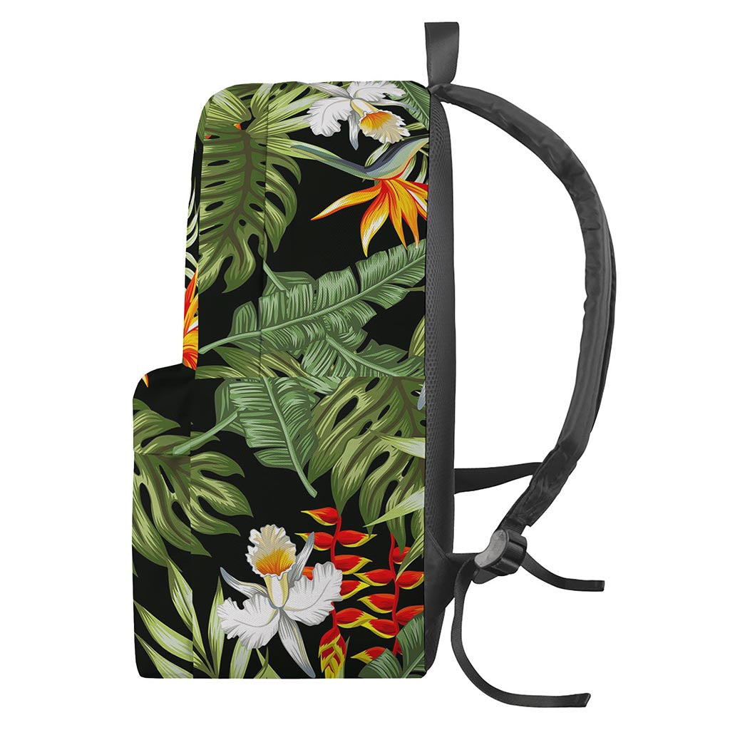 Hawaii Tropical Plants Pattern Print Backpack