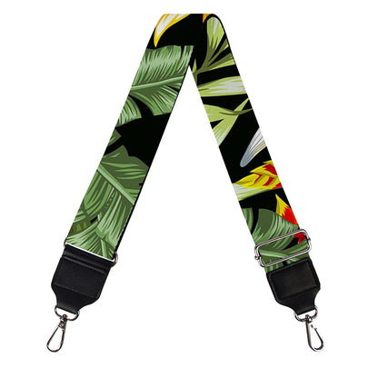 Hawaii Tropical Plants Pattern Print Bag Strap