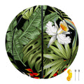 Hawaii Tropical Plants Pattern Print Basketball
