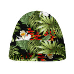 Hawaii Tropical Plants Pattern Print Beanie