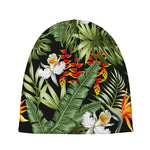 Hawaii Tropical Plants Pattern Print Beanie