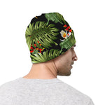 Hawaii Tropical Plants Pattern Print Beanie