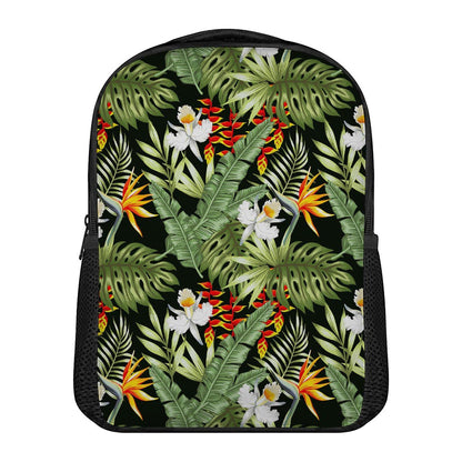 Hawaii Tropical Plants Pattern Print Casual Backpack