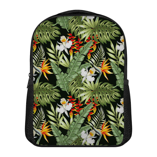 Hawaii Tropical Plants Pattern Print Casual Backpack