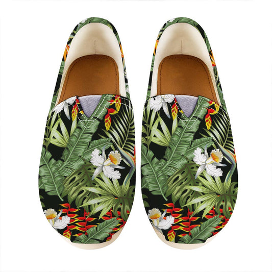Hawaii Tropical Plants Pattern Print Casual Shoes