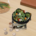 Hawaii Tropical Plants Pattern Print Coin Purse