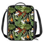 Hawaii Tropical Plants Pattern Print Crossbody Lunch Bag