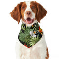Hawaii Tropical Plants Pattern Print Dog Bandana