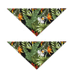 Hawaii Tropical Plants Pattern Print Dog Bandana