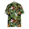 Hawaii Tropical Plants Pattern Print Hawaiian Shirt