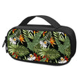 Hawaii Tropical Plants Pattern Print Portable Cooler Travel Case