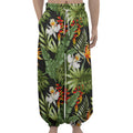Hawaii Tropical Plants Pattern Print Lantern Pants