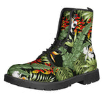 Hawaii Tropical Plants Pattern Print Backpack