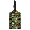 Hawaii Tropical Plants Pattern Print Luggage Tag
