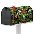 Hawaii Tropical Plants Pattern Print Mailbox Cover