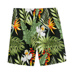Hawaii Tropical Plants Pattern Print Men's Sports Shorts