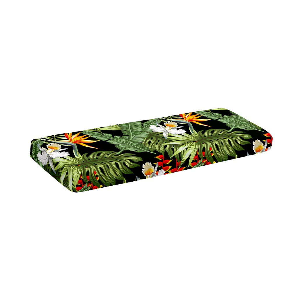 Hawaii Tropical Plants Pattern Print Piano Keyboard Cover