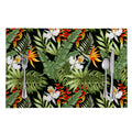 Hawaii Tropical Plants Pattern Print Placemat