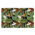 Hawaii Tropical Plants Pattern Print Polyester Doormat