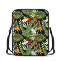 Hawaii Tropical Plants Pattern Print Rectangular Crossbody Bag