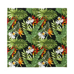Hawaii Tropical Plants Pattern Print Silk Bandana
