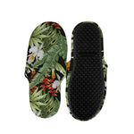 Hawaii Tropical Plants Pattern Print Slippers