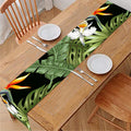 Hawaii Tropical Plants Pattern Print Table Runner