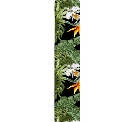 Hawaii Tropical Plants Pattern Print Table Runner