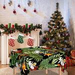 Hawaii Tropical Plants Pattern Print Tablecloth