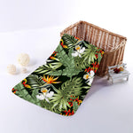 Hawaii Tropical Plants Pattern Print Towel