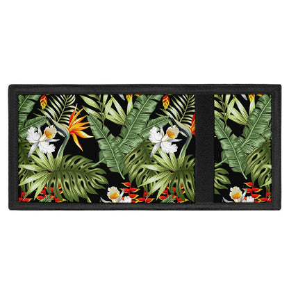 Hawaii Tropical Plants Pattern Print Trifold Wallet