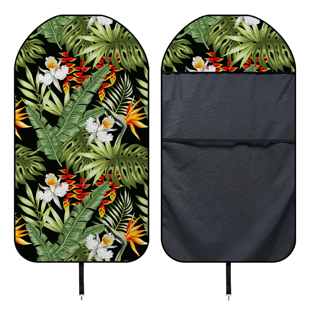 Hawaii Tropical Plants Pattern Print Waterproof Car Seat Cover