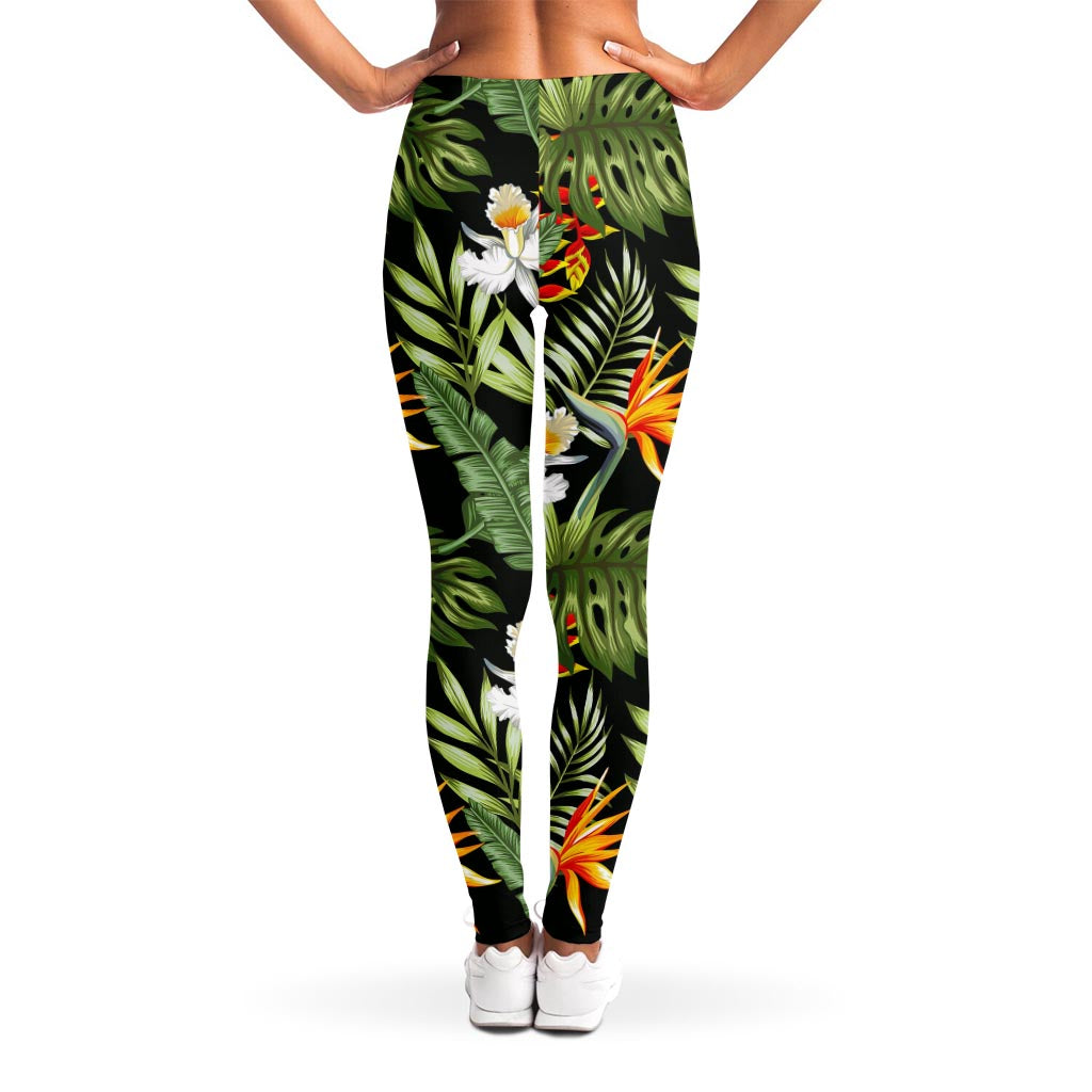 Hawaii Tropical Plants Pattern Print Women's Leggings