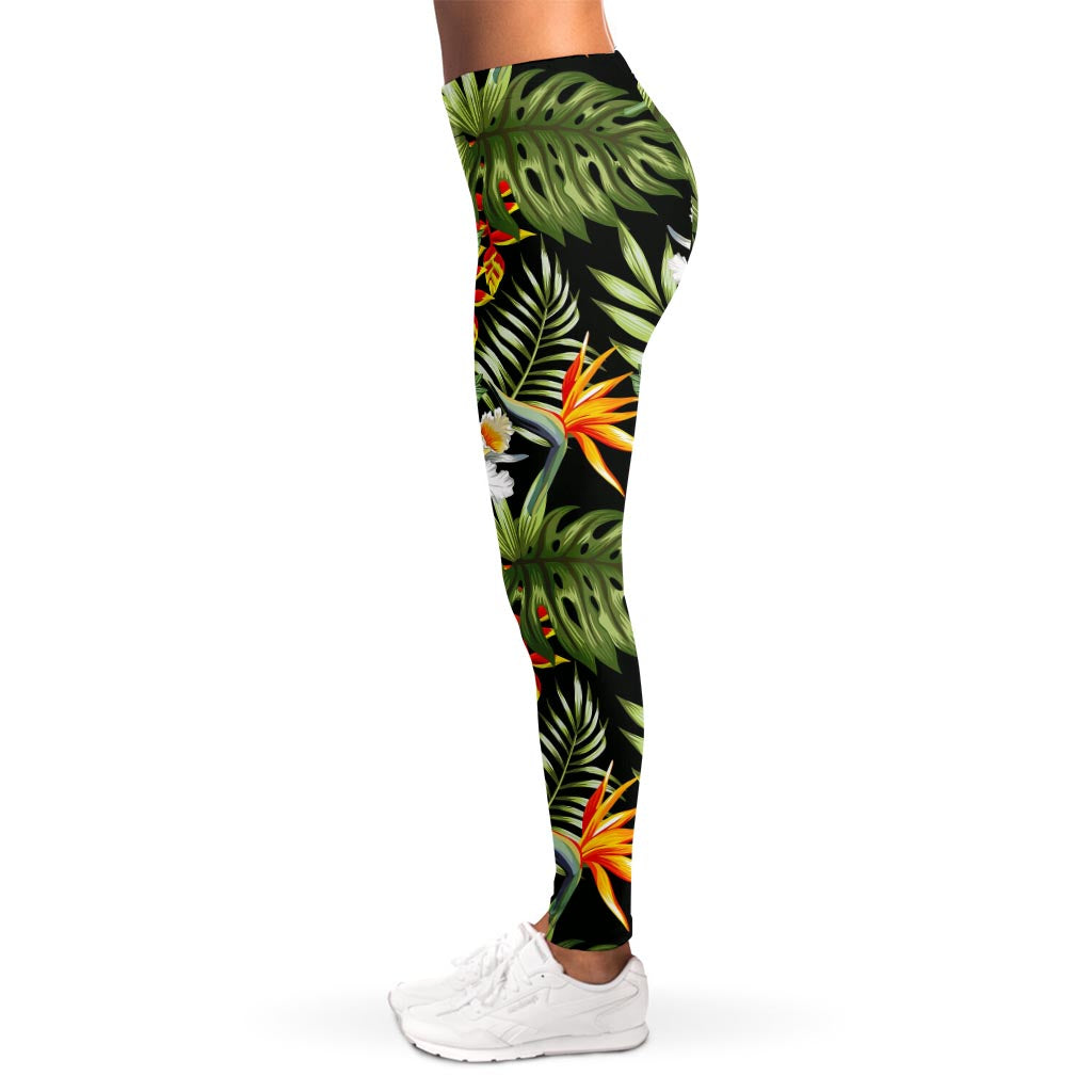 Hawaii Tropical Plants Pattern Print Women's Leggings