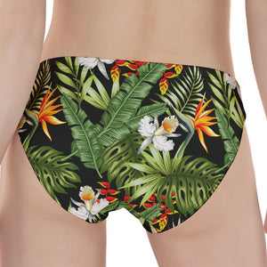 Hawaii Tropical Plants Pattern Print Women's Panties